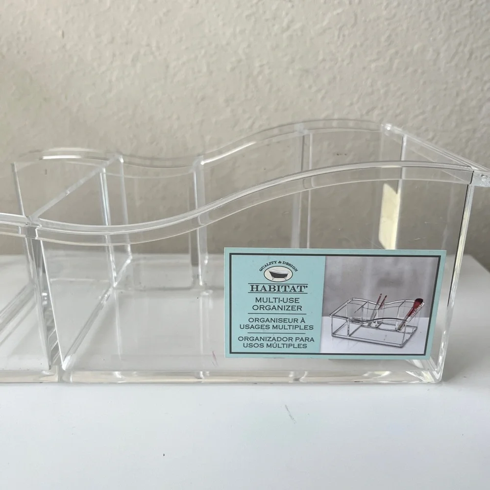 Clear Acrylic Organizer set